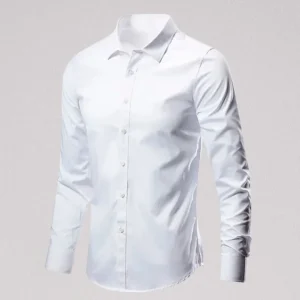 Camisa Social Manga Longa Slim Fit Masculina Clássica